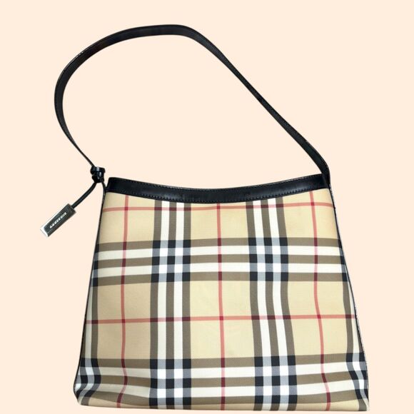 Burberry Vintage Nova Check Shoulder Bag - Picture 1 of 11